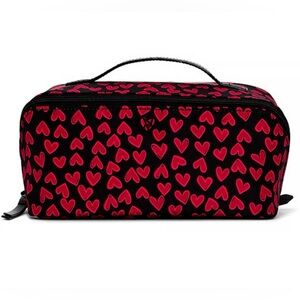 Victoria’s Secret 3-Piece Expandable Travel Makeup Bag NWT